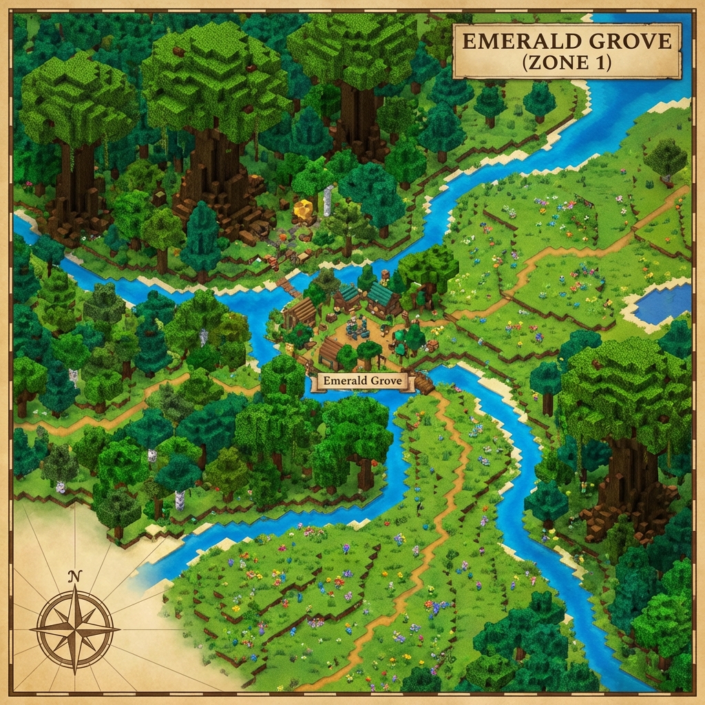 Zone 1: Emerald Grove